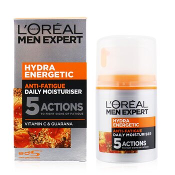 Men Expert Hydra Energetic Loción Hidratante Diaria Anti-Fatiga