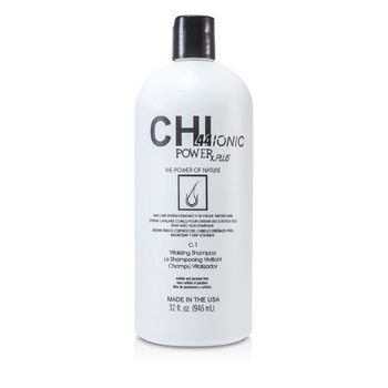 CHI44 Ionic Power Plus C-1 Champú Vitalizante (Para Cabello Más Lleno, Grueso)
