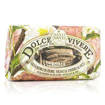 Dolce Vivere Fine Natural Soap - Roma - Olenander In Bloom, Muscat & Fig