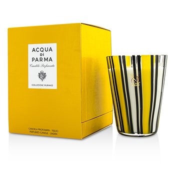 Murano Glass Perfumed Candle - Tiglio (Linen)