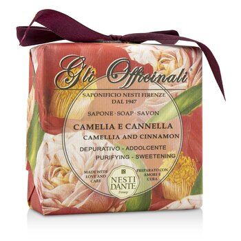Gli Officinali Soap - Camellia & Cinnamon - Purifying & Sweetening