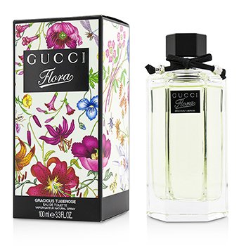 Flora by Gucci Gracious Tuberose Eau De Toilette Spray (Nueva Presentación)