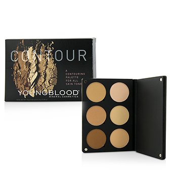 Contour Palette For All Skin Tones (3x Highlight Shades, 3x Contouring Shades)