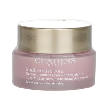 Clarins Multi-Active Night Targets Fine Lines Antioxidant Day Cream - For Dry Skin