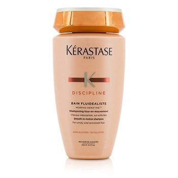 Discipline Bain Fluidealiste Smooth-In-Motion Sulfate Free Shampoo - For Unruly, Over-Processed Hair (New Packaging)
