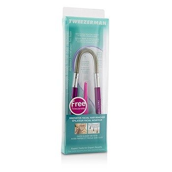 Smooth Finish Facial Hair Remover - Pink (With Pink Slant Tweezerette)