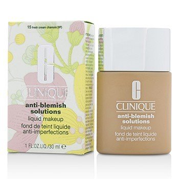 Anti Blemish Solutions Liquid Makeup - # 15 Fresh Cream Chamois