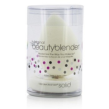 BeautyBlender Con Mini Kit Limpiador de Sólidos de Mezclador - Pure (White)