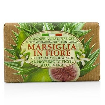 Marsiglia In Fiore Vegetal Soap - Fig & Aloe Vera