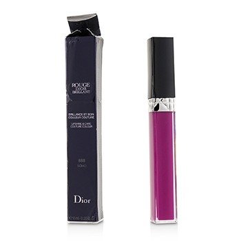 Rouge Dior Brillo de Labios Brillante - # 888 Soho (Caja Ligeramente Dañada)
