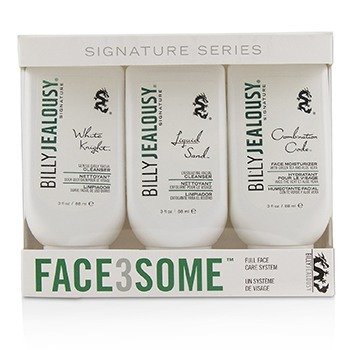 Kit Face3Some: Hidratante Facial 88ml + Limpiador Facial Hidratante 88ml + Limpiador Facial Diario Suave 88ml
