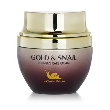 3W Clinic Gold & Snail Crema Cuidado Intensivo (Blanqueador/Anti-Arrugas)