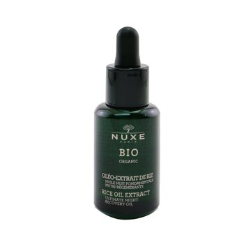 Nuxe Bio Organic Rice Oil Extract Aceite Recuperación de Noche Definitiva