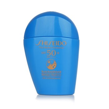 Shiseido The Perfect Protector SPF 50+ SynchroShield WetForce x HeatForce (Very Water-Resistant)