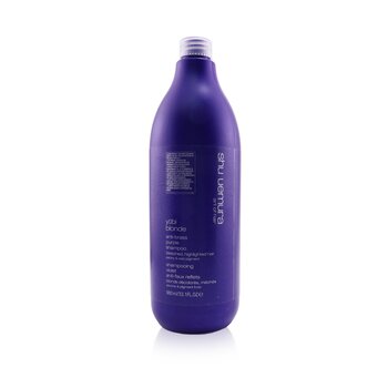 Yubi Blonde Anti-Brass Purple Shampoo - Bleached, Highlighted Hair (Salon Size)