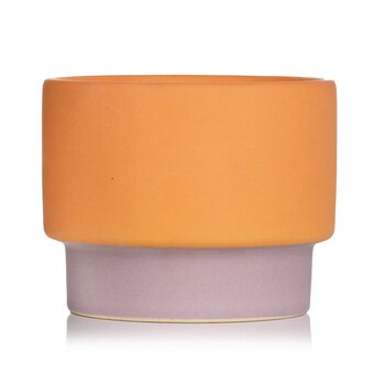 Color Block Ceramic Candle - Violet & Vanilla