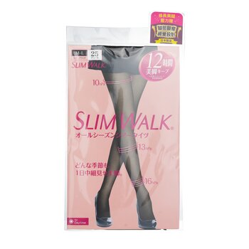 Compression Pantyhose With Supporting Function For Pelvis - # Black (Size: M-L)