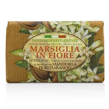 Nesti Dante Jabón Vegetal Marsiglia In Fiore - Flor de Almendra y Naranja
