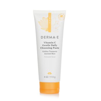 Derma E Pasta Limpiadora Diaria Suave de Vitamina C