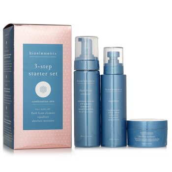 Bioelements Set de inicio de 3 pasos para piel mixta