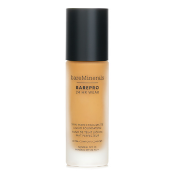 Bare Escentuals BAREPRO 24HR WEAR Base Líquida Mate Perfeccionadora de Piel Mineral SPF 20 - # Medium 35 Warm