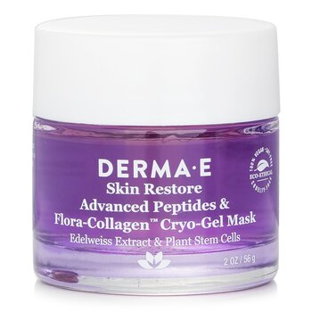 Derma E Advanced Peptides & Flora-Collagen Cryo-Gel Mascarilla (Fecha Vto. 30 June 2026)