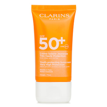 Clarins Protector solar juventud protección muy alta SPF 50 (para la cara)
